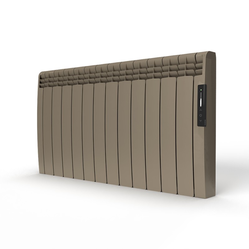 RADIADOR ELÉCTRICO ROINTE EONIQ 12 ELEMENTOS PEARL BEIG TEXTURADO RAL 1035