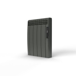 RADIADOR ELÉCTRICO ROINTE EONIQ 4 ELEMENTOS DARK GREY TEXTURADO RAL 7010
