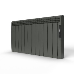 RADIADOR ELÉCTRICO ROINTE EONIQ 12 ELEMENTOS DARK GREY TEXTURADO  RAL 7010