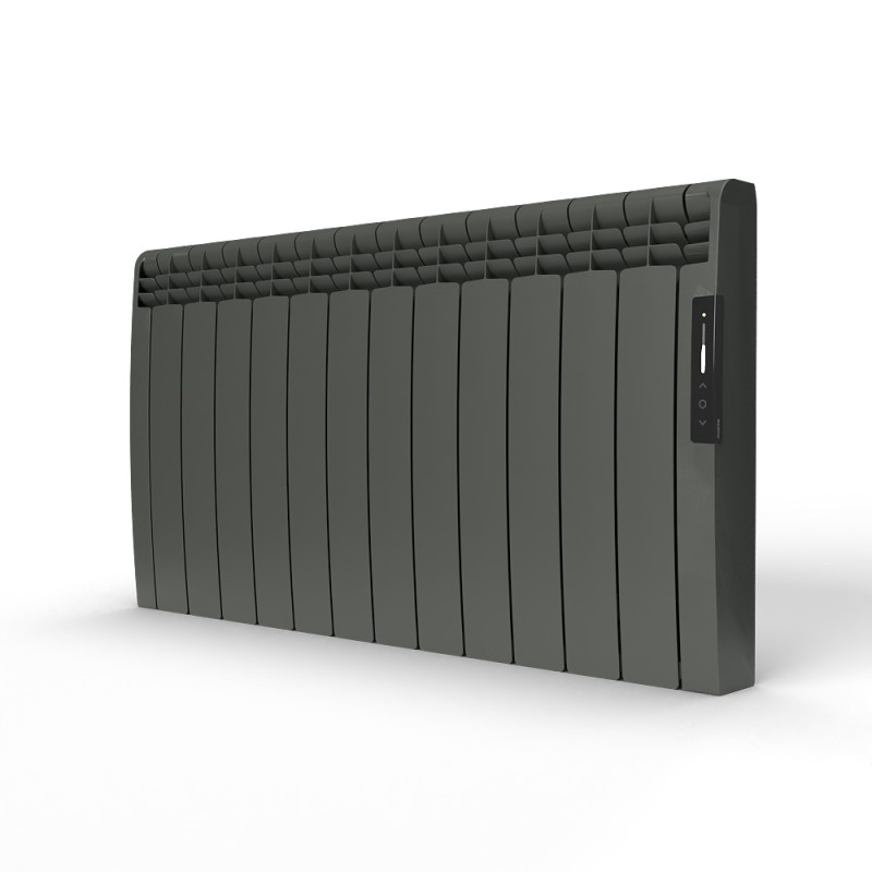 RADIADOR ELÉCTRICO ROINTE EONIQ 12 ELEMENTOS DARK GREY TEXTURADO  RAL 7010
