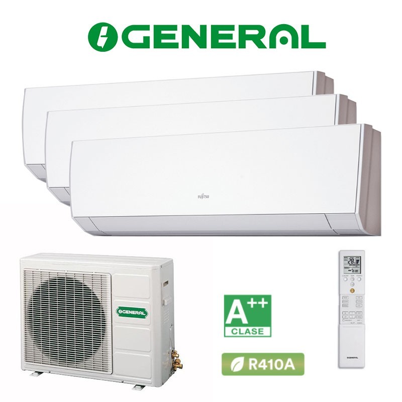 General 3x1 AOG 18 Ui-MI3 + ASG 7 UI-LM + ASG 7 UI-LM + ASG 12 - Venta de aire climatización y calefacción - ClimaPrecio