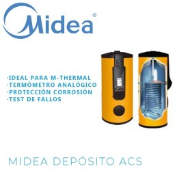 Midea G-1002 Depósito ACS 2 Serpentines