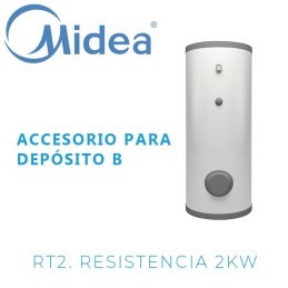 Midea RT2 resistencia 2 kW con termostato