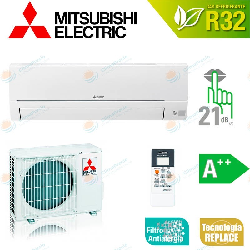 Mitsubishi MSZ-DW35VF Ar Condicionado Split 1x1 com Bomba de Calor 2924  Frigorias