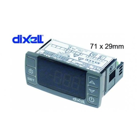 CONTRÔLEUR ÉLECTRONIQUE NUMÉRIQUE DIXELL XR02CX-5N0C1 NTC NO-20A
