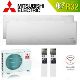 Mitsubishi Electric 2x1 MXZ-2F42VF + MSZ-BT20VGK + MSZ-BT35VGK