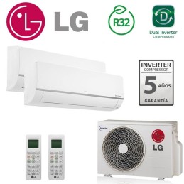 LG 2X1 PC09SQ + PC18SQ + MU3R21 CONFORT CONNECT WIFI