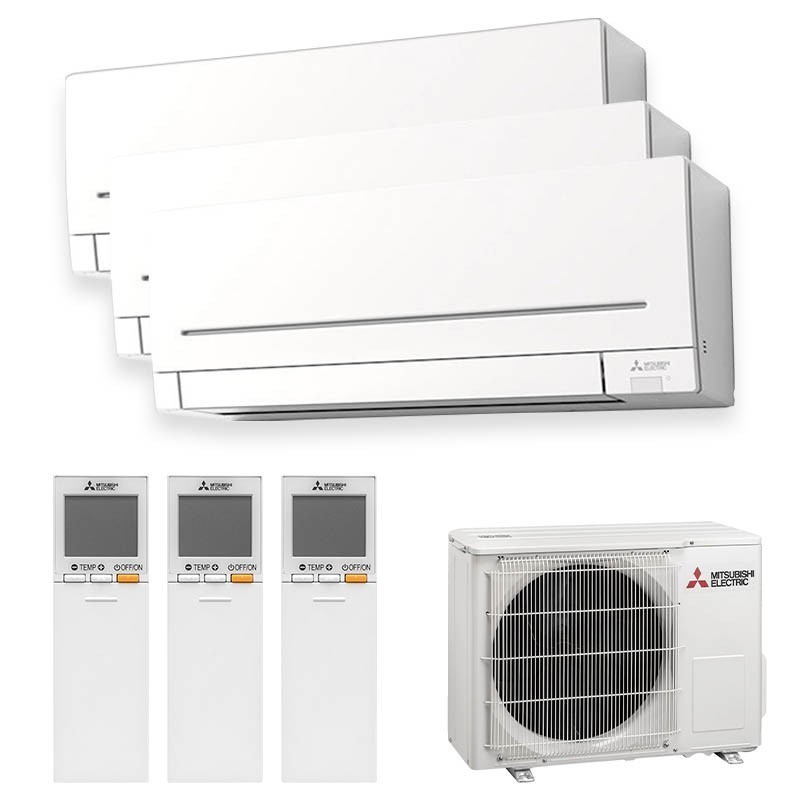 Mitsubishi Electric MXZ-3F54VF + MSZ-AP20VG + MSZ-AP20VG + MSZ-AP35VGK