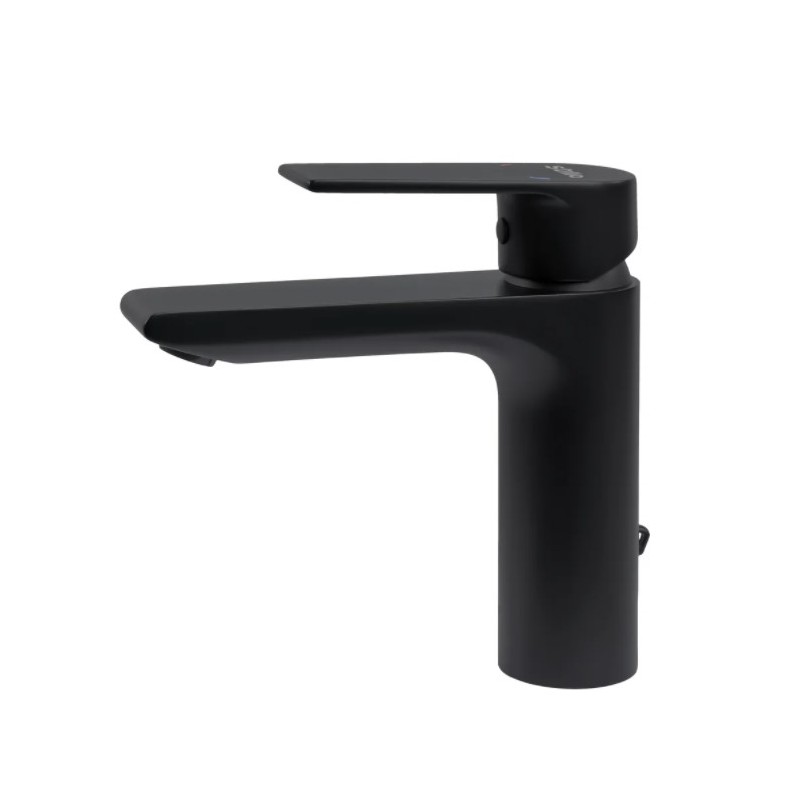Grifería de lavabo Stillö Kios monomando lavabo negro