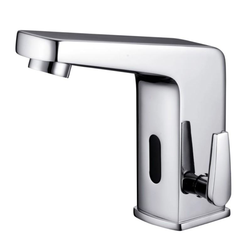 Grifería de lavabo Stillö S2 grifo mezclador sobre encimera cromo red/pila