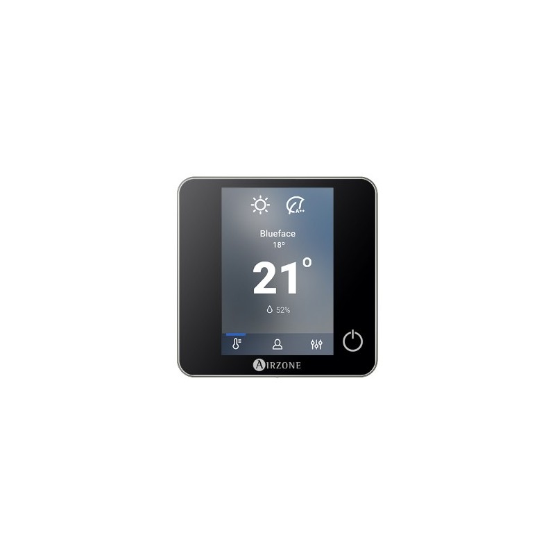 Termostato inteligente Airzone Blueface Zero Negro para RadianT