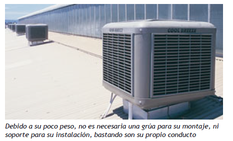 Climatizador evaporativo Tecna COOLBREEZE QAMD255EC