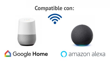 La gama GIADA de ferroli incluye wifi de serie compatible con Amazon y Google Home
